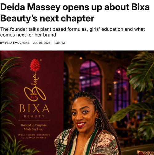 Rolling Out feature on Bixa Beauty